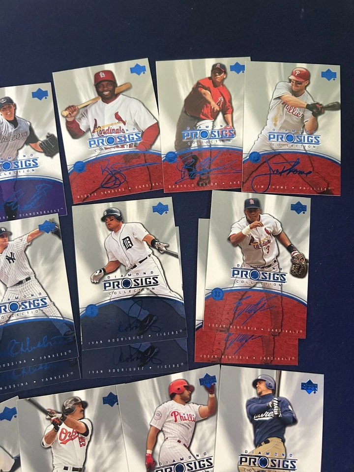 2004 UPPER DECK DIAMOND COLLECTION PRO SIGS LOT OF 23 SHARP PACK FRESH - Image 4 of 4