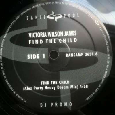 Victoria Wilson-James - Find The Child 12'' Promo Vinyl Schallplatte 