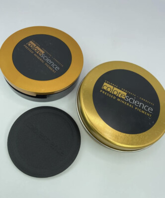 Colorescience. Pressed mineral pigment. Eye of the tiger color. 12g 0.4 Oz