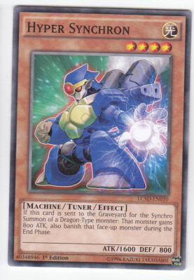 Yu-GI-OH Hyper Synchron Common englisch LC5D-EN010 Hypersynchron