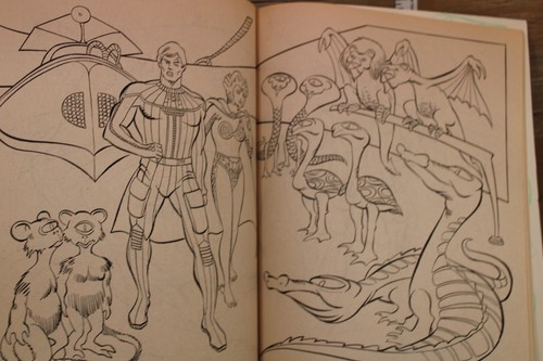 Power Lords Extra-Terrestrial Warriors Coloring & Activity Book vintage 1983 - Picture 14 of 14