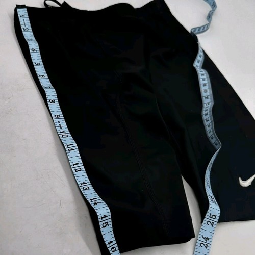 Nike Boys' Core Jammers Solid 9" Swim Trunks Black XL 158-170 cm - Picture 6 of 6