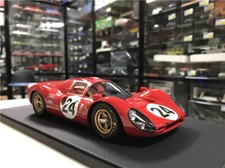 1:18 Top Marques Ferrari 330 P4 Daytona Winner 1967 #24 Resin Limited Model Car