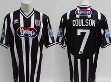 2011-12 Michael Coulson Signed Grimsby Town Match Shirt No.7 + COA (23352)