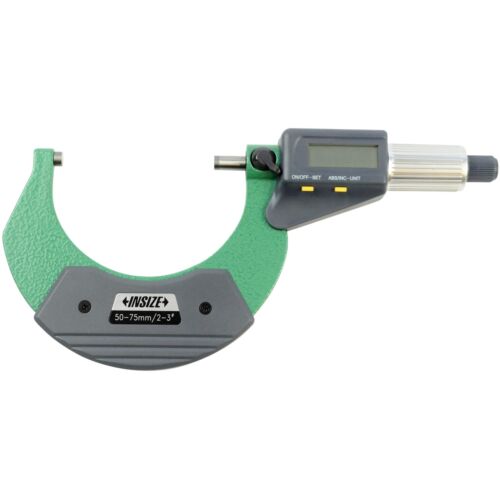 Insize Digital Outside Micrometer 50-75mm/2-3" Range Series 3109-75A - Picture 2 of 9