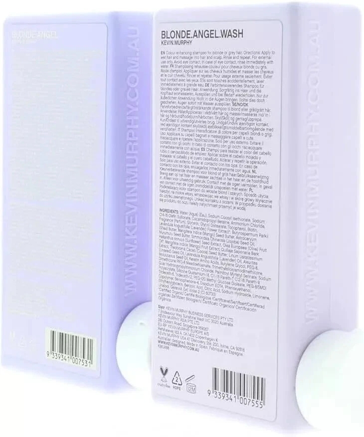 Kevin Murphy - Blonde Angel Wash & Colour Enhancing Treatment DUO 8.4oz NEW - Image 3 of 4