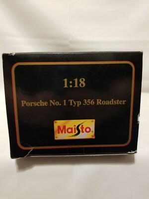 マイスト　ポルシェ　356  ロードスター1948 1/18 1948 Porsche No. 1 Typ. 356 Roadster Maisto 356/1 Gmünd