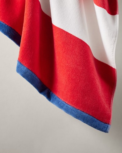 Telo mare Polo Ralph Lauren Polo Bear LUSSO XL a righe - Foto 9 di 14