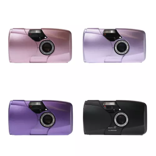 Special Color-Olympus μ mju II 35mm Point & Shoot Film Camera Pink/Purple/Black