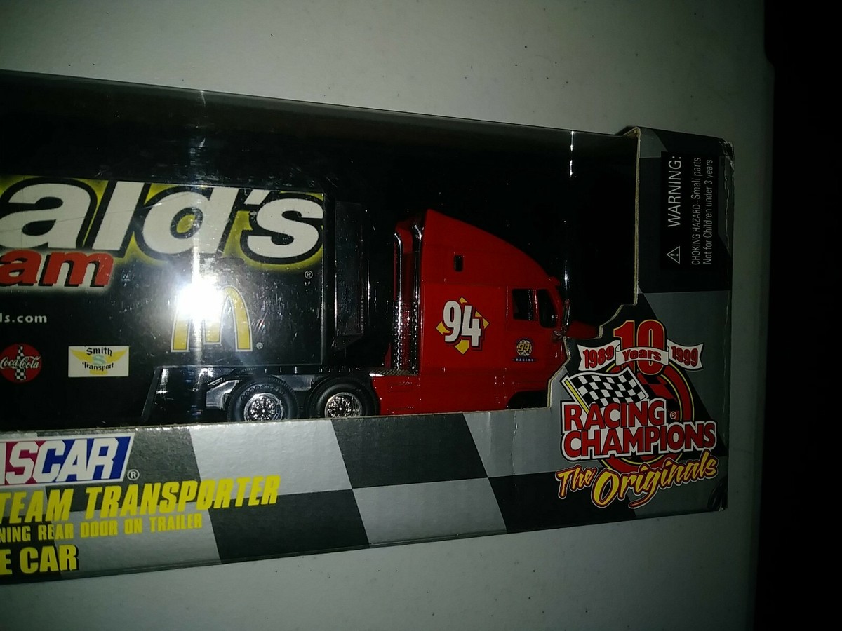 10 Years 89 to 99 Racing Champions 1:64 Team Transporter #94