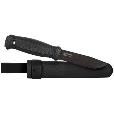 Morakniv Garberg Black C Polymer Sheath - Carbon Steel Bushcraft Outdoor Messer