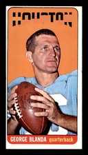 1965 Topps #69 George Blanda SP - Crease Free