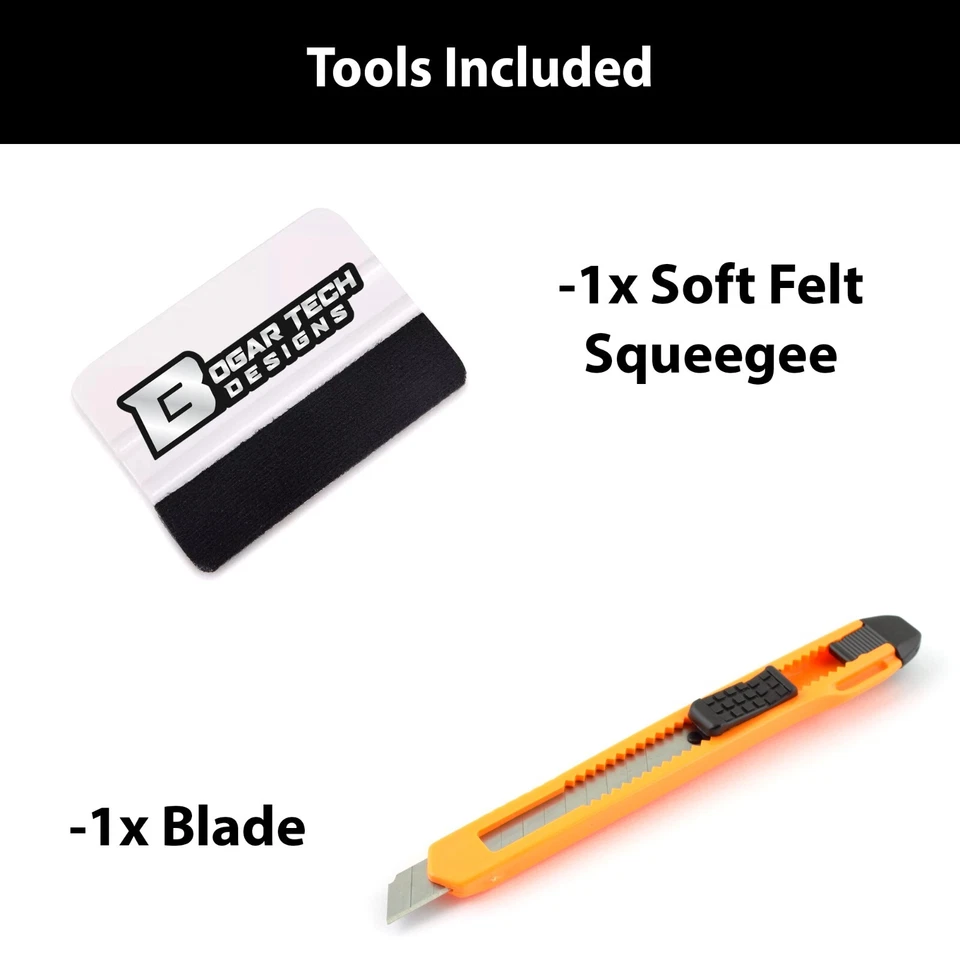 Fits GMC Acadia 2020-2023 Outer Grille Chrome Delete Decal Blackout Vinyl Trim - Image 4 of 4