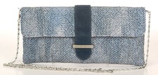 Fancy Clutch- Evening Clutch- Prom Clutch- Blue- 35.00