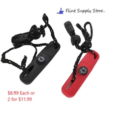 Magnesium Fire Starter Survival Tool, Ferro Rods Fire Striker, Compass, USA SHIP