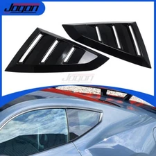 For Ford Mustang S650 2024+ ABS Side Quarter Window Louvers Rear Sun Shade Cover