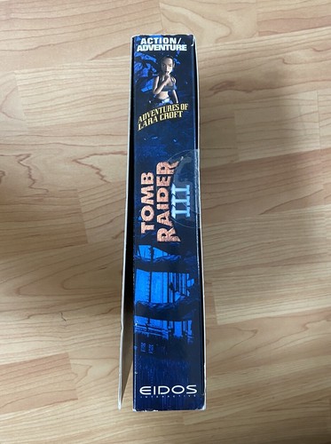 Tomb Raider III 3 Adventures Of Lara Croft (1998) Trapezoid Big Box PC Sealed - Picture 3 of 8