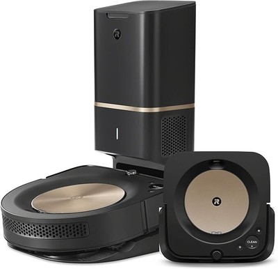 UNOPENED - Roomba s9+ Robot Vacuum & Braava Jet m6 Robot Mop Bundle