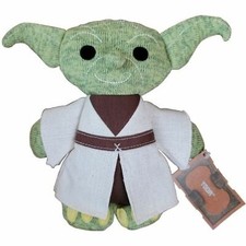 New Disney Parks Mini Yoda Knit Plush   Star Wars Galaxy Edge 9  Stuffed Animal