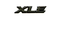 1 Rear Tailgate Matte Black XLE OVERLAY Emblem Badge Letter Fit Camry Sienna