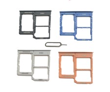 Card Holder Slot For Samsung A40 A405 A405F A405FN A405FM SIM Card Tray Adapter