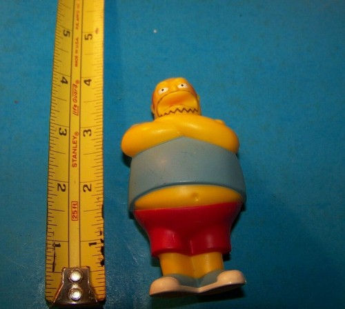 Figura de la película Burger King Los Simpson (plástico) 2007 Comic Book Guy - Imagen 3 de 3