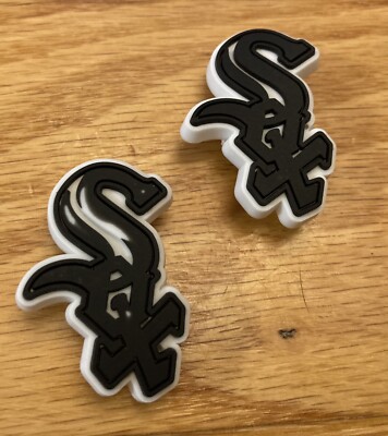 MLB Chicago White Sox Baseball Team For Crocs Shoe Charms Jibbitz  Pieces