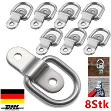 8 Stück Zurrbügel 800kg Anhänger Zurrösen Zurrmulde Zurrhaken Ladungssicherung