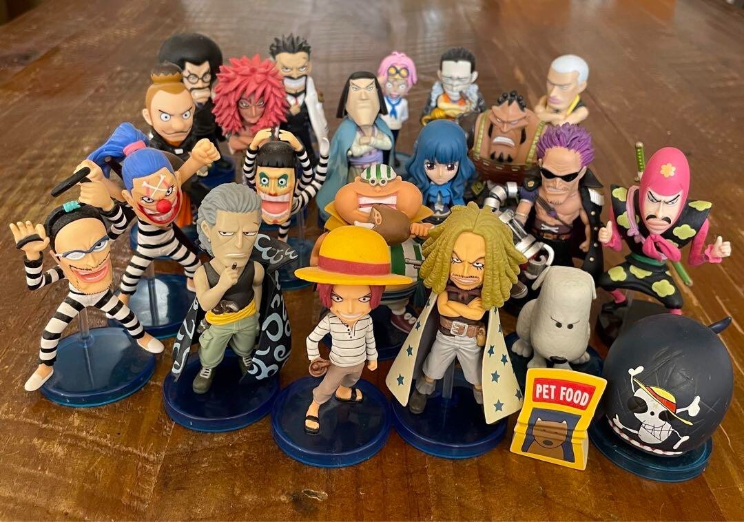 One Piece World Collectable Figure Lot of 21 Set WCF