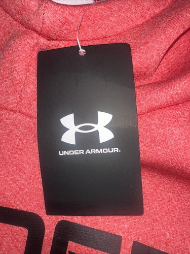 NEW Boy's Under Armour Red Basketball Hoodie Size XLarge MSRP $40.00 - Picture 5 of 6
