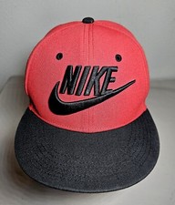 Nike True Size 1 Embroidered Large Swoosh Logo Snapback Youth Size Hat Outdoors