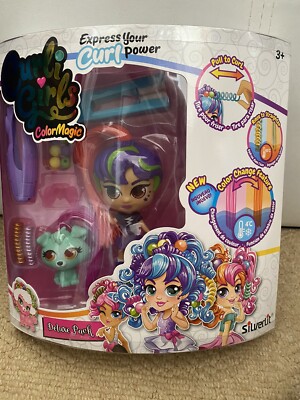 Curli Girls Express your Curl Power delux Puppe Neu Kinder Spielzeug Silverlit