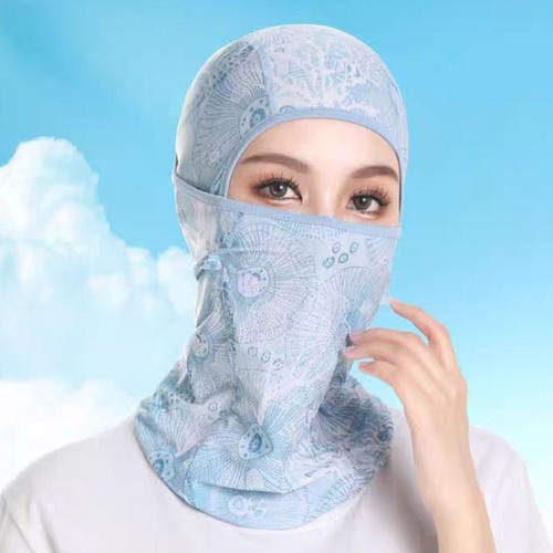 Mesh Balaclava Cap Full Face Cycling Cap Breathable Cycling Bandana Unisex - Picture 6 of 22