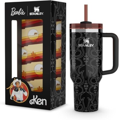 Barbie x Stanley 80's Western Ken Tumbler 40 oz Quencher - Valentine's Day New