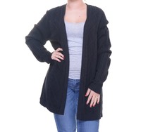 Karen Scott Women's Long Sleeve Black Cardigan Size S on sale Karen Scott Women's Long Sleeve Black Cardigan Size S on sale