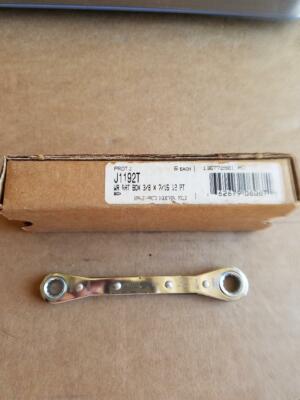 Proto 3/8 x 7/16'', 12 Point, Chrome Finish, Double End, Ratcheting Box Wrench...