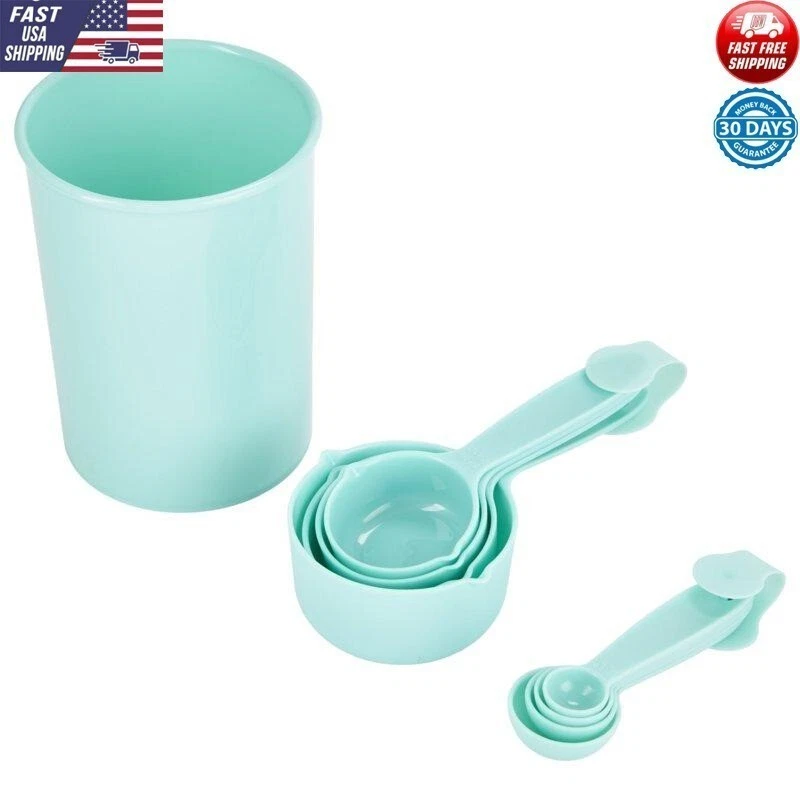 20-Piece Stainless Steel Cooking Tools Set W/ Silicone Heads & Crock Storage New