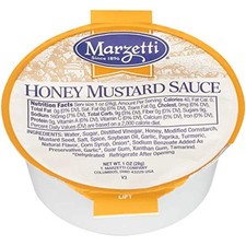 Marzetti Honey Mustard Dressing, Individual 1 oz. Portion Control Cups, 120 Coun