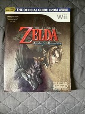 Nintendo- The Legend of Zelda: Twilight Princess Wii Player's Guide w/2 Posters
