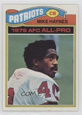 1977 Topps All-Pro Mike Haynes #50 HOF 09z5