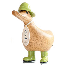 DCUK Rainy Day Ducky - Green Figurine