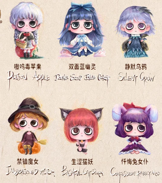 Heyone KIKI The Way of Self-Betrayal Series Caja Ciega Confirmada Figura Juguetes Foto 3 de 4