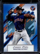 2025 Topps Pristine Jeremy Pena Blue Refractor #/75 Astros