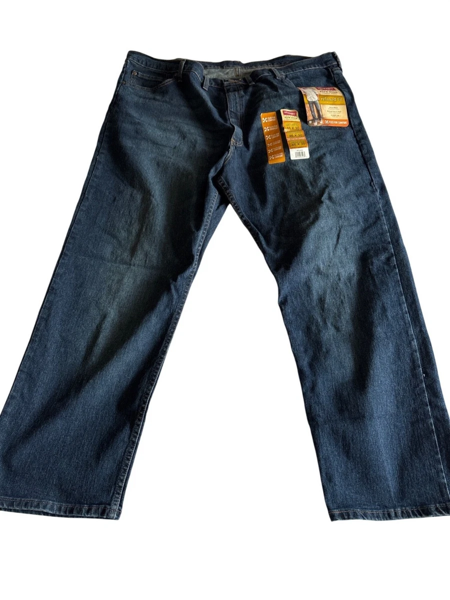 Polyester Regular Size Jeans Men's 46 Size 30 in Inseam for sale