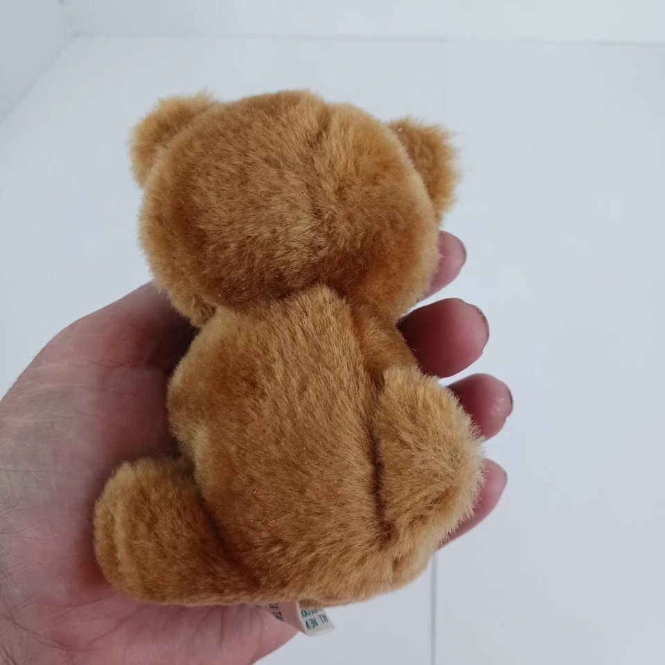 Vintage 5" Hai Tai Brown Panda Teddy Bear - Image 4 of 4