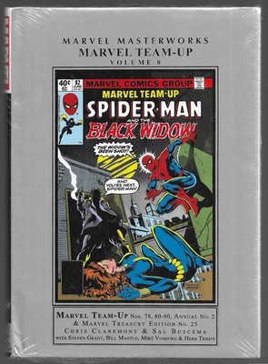 Marvel Masterworks MARVEL TEAM-UP Vol 8  FS HC Claremont Buscema Spider-Man Hulk