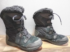 Columbia Ice Maiden II Women Boots Size 8 Black Waterproof Winter Snow 15541
