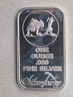 Silver 1 oz SilverTowne Prospector Bar #1
