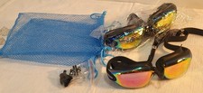 SWIMMING GOGGLES ANTI FOG/MENS OR WOMEN S - 2PACK