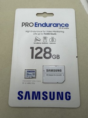 Samsung - PRO Endurance 128GB microSDXC SD Memory Card
